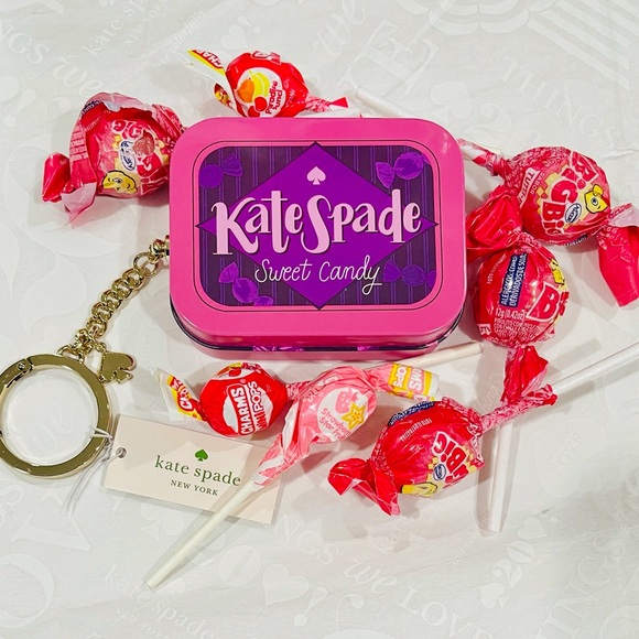 kate spade ♠️ candy shop 🍭 tin key fob 🍬 - Picture 9 of 10
